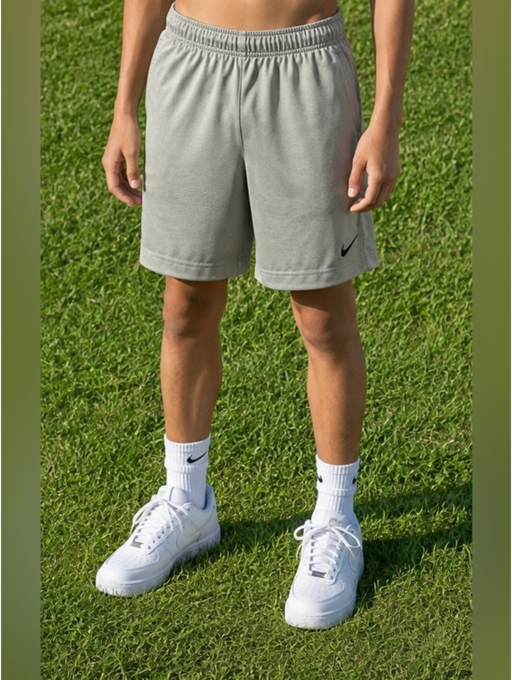 Nike Gray Athletic Shorts